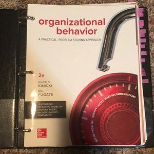 Organizational Behavior College Textbook